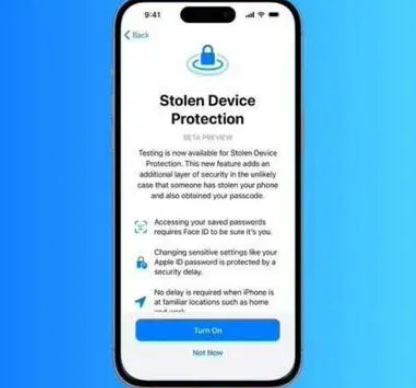 复兴苹果授权维修店分享被盗设备保护功能开启方法 