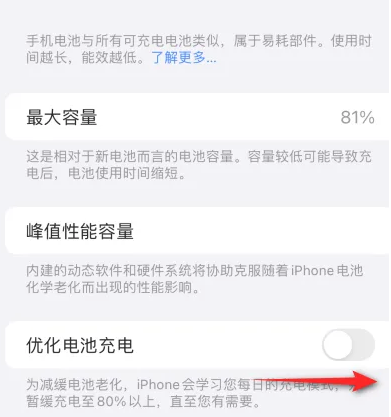 复兴苹果15维修分享iPhone15充电到80%就充不进电了怎么办 