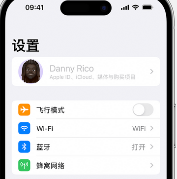 复兴appleID维修服务iPhone设置中Apple ID显示为灰色无法使用 