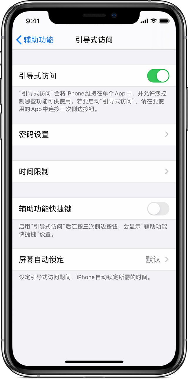 复兴苹果手机维修分享如何在 iPhone 上退出引导式访问 