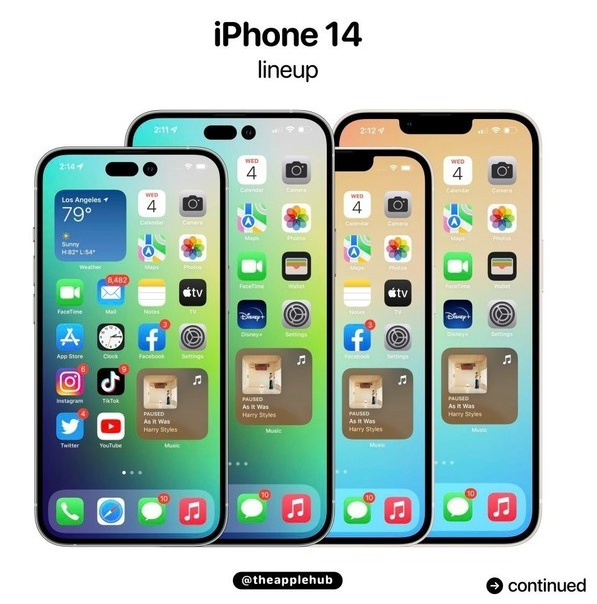 复兴苹果14维修分享iPhone 14全家福 