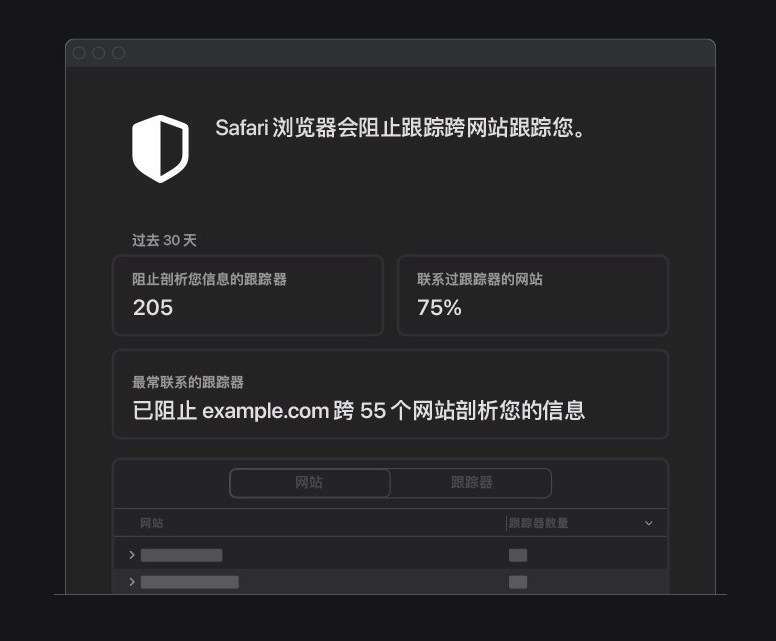 复兴苹果手机维修分享如何在 Safari 浏览器中查看和打开隐私报告 