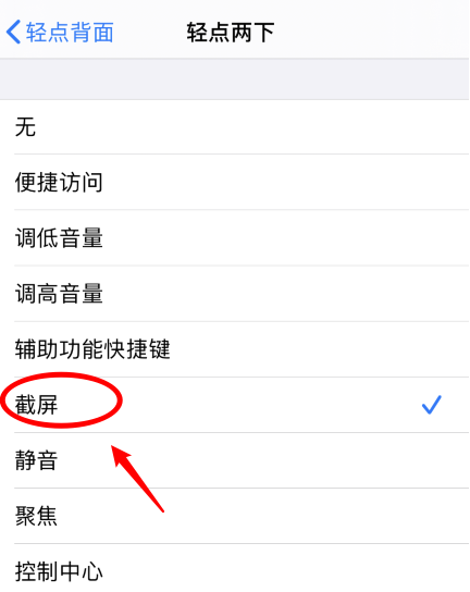 复兴苹果手机维修分享iPhone12如何启用双击截屏 