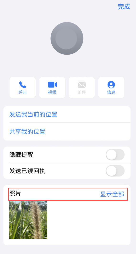 复兴苹果手机维修分享如何快速查找 iMessage 信息中的图片等附件 